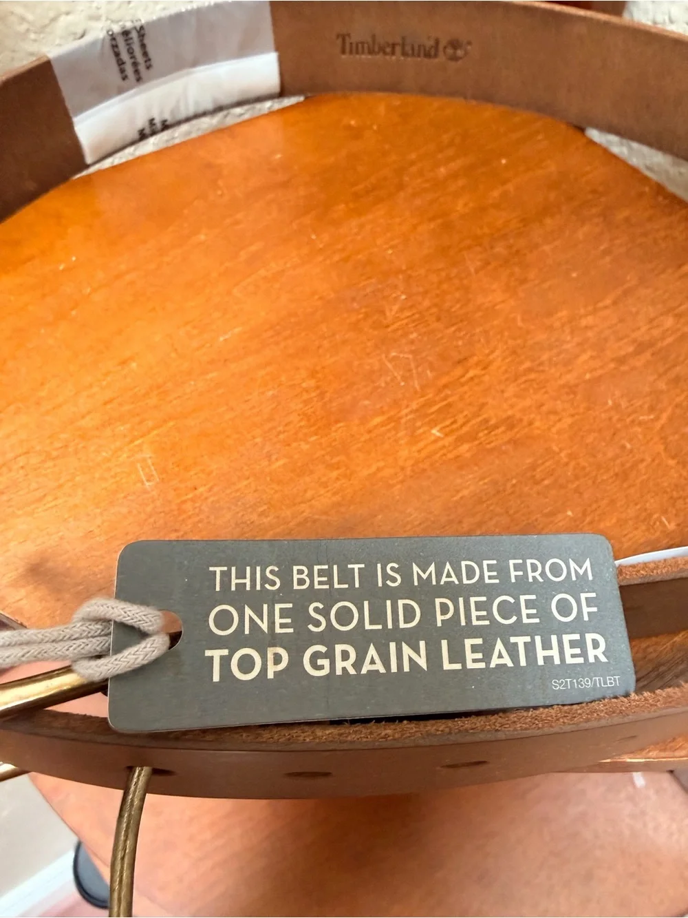 🔹New..Timberland genuine leather belt..